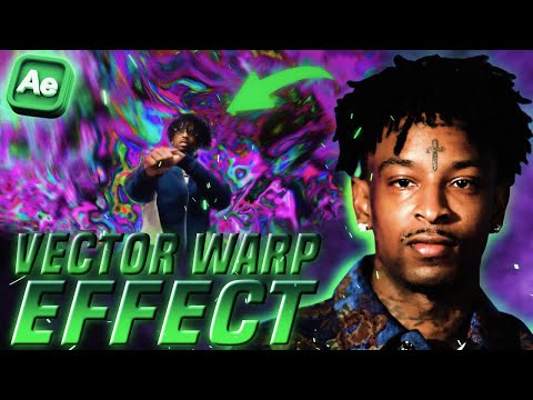 TRIPPY Color Warp Offset Effect - After Effects Tutorial