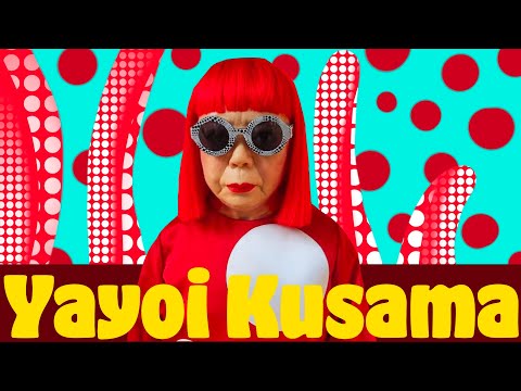 YAYOI KUSAMA FACTS FOR KIDS | polka Dot Princess | Modern Art | Lou Bee ABC