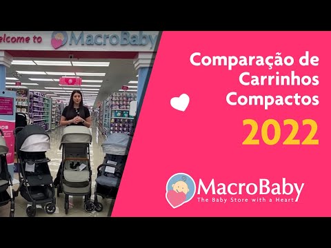 Comparação de Carrinhos Compactos 2022 | YoYo, Uppababy Minu, Nuna Trvl, Silver Cross Jet e Cybex.