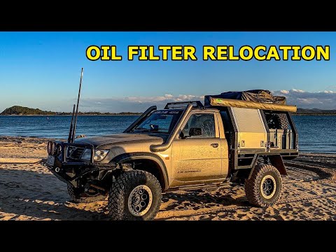 Custom Oil Filter Relocation for the Patrol [Duramax Patrol Ep 4]