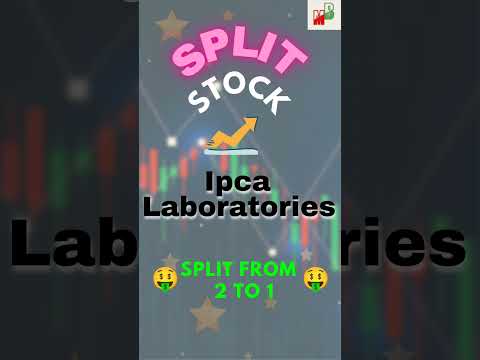 Ipca laboratories split from rs. 2 to rs. 1 | corporate action | split stock | split January