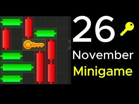 26 November Hamster Kombat minigame | Hamster Mini Game | Today Minigame November 26 #minigames