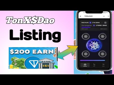 TONxDAO Airdrop New Update | TONxDao Mining Airdrop Listing Date Confirmed | TONxDao Airdrop Claim