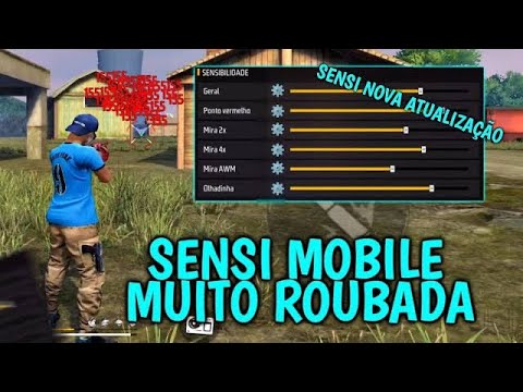 SENSI NOVA ATUALIZAÇÃO VIP😈⚙️ MIRA NÃO TREME! A MELHOR SENSIBILIDADE PARA SUBIR CAPA NO FREE FIRE