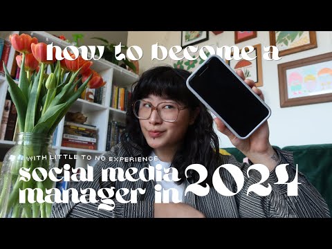 how to become a social media manager in 2024 w/ little to NO experience