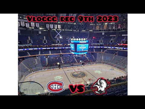 Sabres Vs Canadiens VLOGGG!!!! December 9th 2023 MUST WATCH