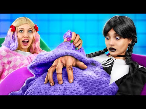 Pregnant Wednesday Addams vs Pregnant Enid! Funny Stories & More