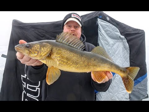 Ice Fishing Tips for Early Season Walleye (ft. Bro)