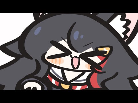 Mio Howling 【Hololive Animation |大神ミオ】