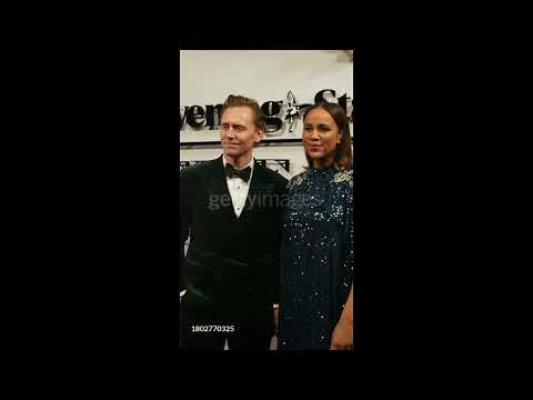 Tom Hiddleston and Zawe Ashton at the 67th Evening Standard Theatre Awards (2023.11.19)