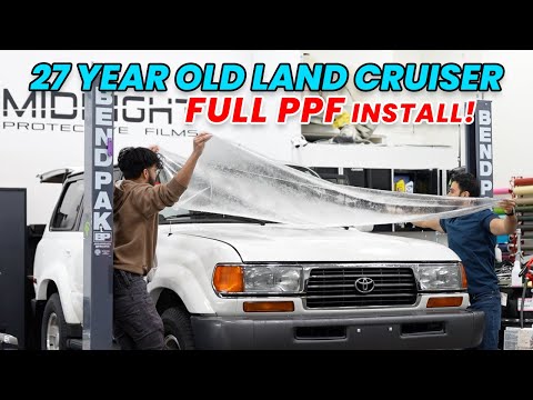 Toyota Land Cruiser - Full Paint Protection Film