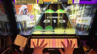 【CHUNITHM】エンドマークに希望と涙を添えて(MASTER)AJ 手元