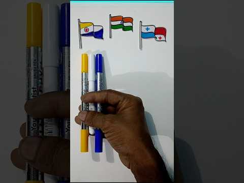 Flag Of Carribbean 🇧🇶 Panama 🇵🇦 And Indian 🇮🇳 Warping | #shorts #shortfeed