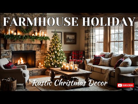 TOP 10 Christmas Décor Ideas for Your Rustic Farmhouse 🎄✨