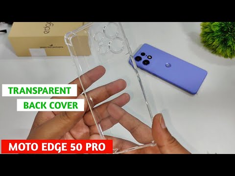 Motorola Edge 50 Pro Transparent Back Cover  | Back Cover For Motorola Edge 50 Pro