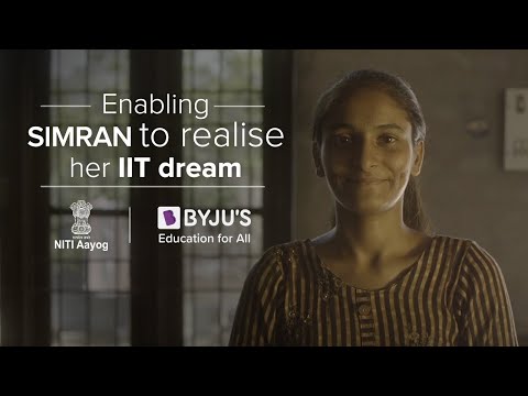 BYJU'S x NITI AAYOG | Simranpreet Kaur & her IIT dream