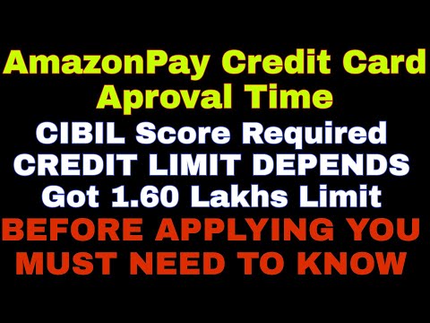 AmazonPay Credit Card Aprove Time ।। Credit Limit ।। CIBIL score ।। All About Know before applying