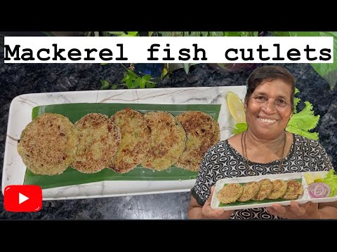 Mackerel Fish Cutlet…#goan #recipes #goanvlogger #lovecooking #food #fishcutlets #fishrecipe