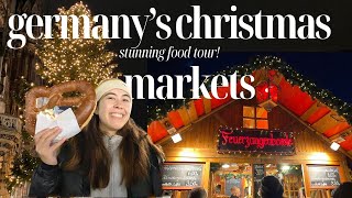 Exploring Munich's Best Christmas Market 🎄Germany Holiday Food Tour🎄  Marienplatz Bavarian Festival!