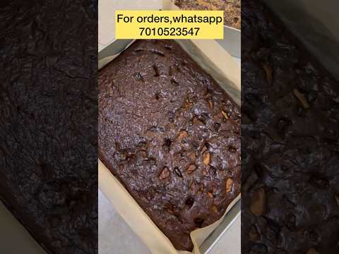 Baking Minivlog-20:-6kg Orders Diaptached 💁🏻‍♀️ #shorts #brownies #homemadebrownies #trending