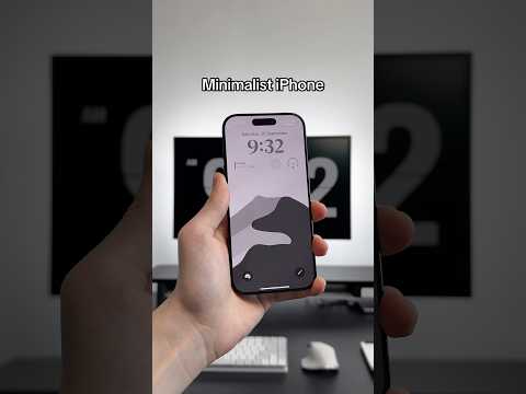 My minimalist iPhone for productivity. #minimalist #productivity #homescreen