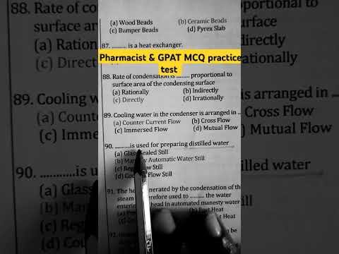 pharmacist #pharmacist #study #pharmacy #science #mcq #gpat #niper2024 #railway #viral #shorts