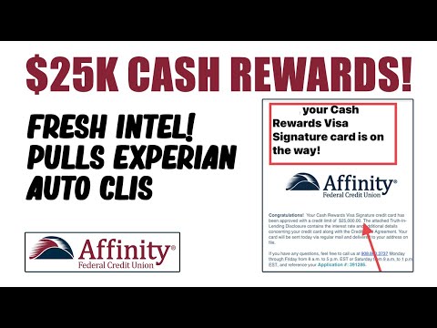 $25k Affinity Federal Credit Union Card & Fresh 2023 Datapoints