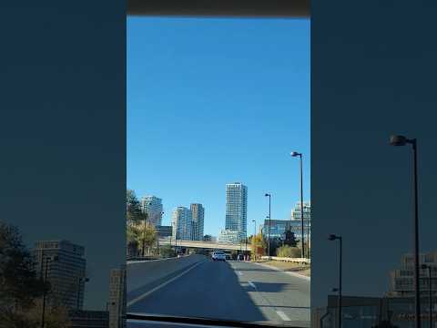 Don Valley Parkway Toronto Canada #roadtrip #travel #canadianroadtrip #ontario #canada #shortvideo