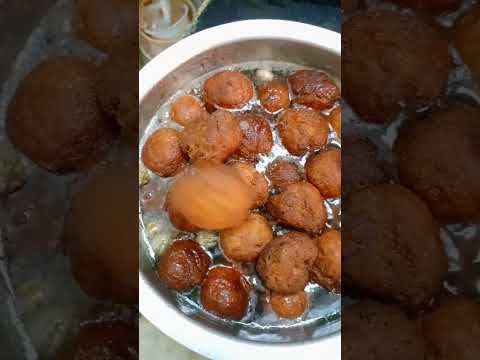 కమ్మటి గులాబ్ జామున్ 😋 || Full video link in description👇 #shorts #gulabjamun #sweetrecipe