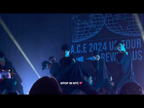 A.C.E 에이스 + NEWBEAT REWIND US TOUR IN NEW YORK 2024.07.16: Slow Dive + UNDER COVER [fancam 직캠]