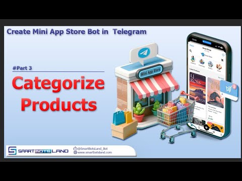 How to Create Product Categories for Your Telegram Store bot