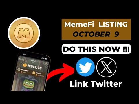 Memefi Listing Update || How To Verify Your Twitter On Memefi #memefi #memefiwithdrawal