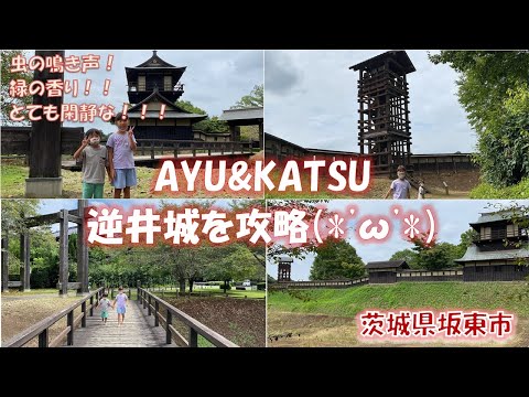 【茨城県坂東市】逆井城跡公園で色々探索しました【後北条氏】