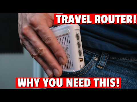 WHY YOU NEED A TRAVEL ROUTER - HOTEL'S , CRUISE SHIPS, AIRPORTS...