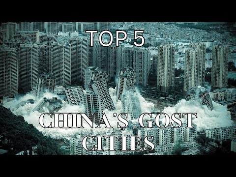 TOP 5 Chinese Ghost Cities.  Abandoned Megacities in China 2024