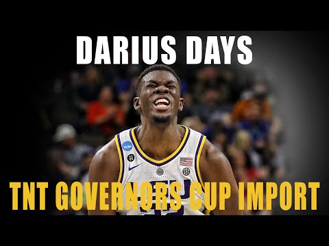 PBA UPDATE DARIUS DAYS TNT TROPANG GIGA GOVERNORS CUP IMPORT