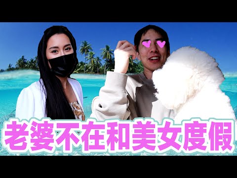 老婆不在我和美女度假去囉! 狗寶貝有新的媽咪了!?