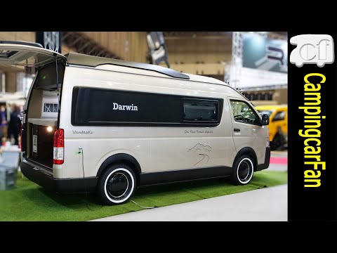 [Darwin Q3 2023 model: DeltaLink] Japanese camper van based on Toyota Hiace