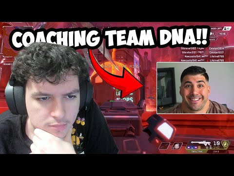 Coaching Team DNA in the $400,000 BLGS Scrims!!