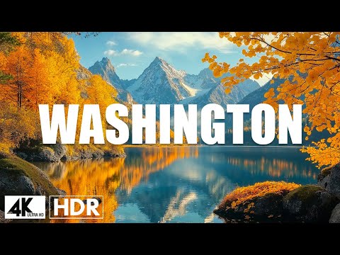 Washington 4K - Explore Breathtaking Autumn Landscapes and Majestic Highlands - Relaxing Piano