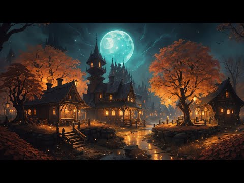 Medieval Autumn Music – Night Weaver's Village | Magical, Mystery