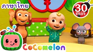 หัว ไหล่ เข่า และนิ้วเท้า - Cocomelon | การ์ตูนเด็ก | Thai Cartoons for Kids