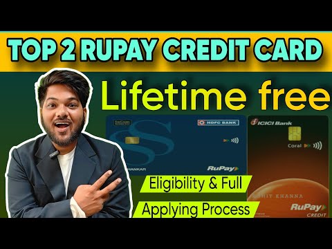 Top 2 lifetime free Rupay Credit Card |✓Upi rupay credit card lifetime free | best rupay credit free