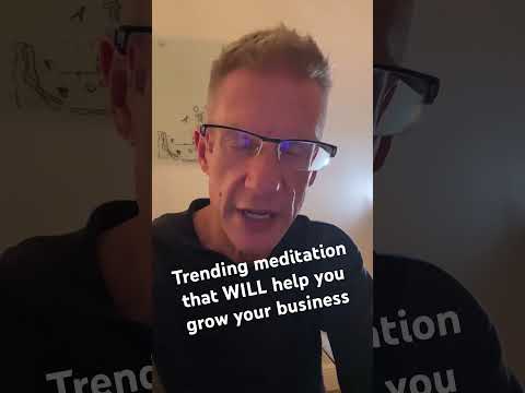 The ONE meditation you need to help you grow your business. #meditation #inspirationalvideo #shorts