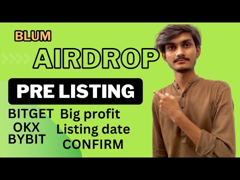 Blum airdrop listing date and price|Blum airdrop token|Telegram Bot😱