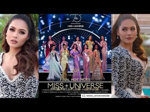 FINAL PREDICTIONS from Serveral places for Miss Universe 2021 ไฟนอลโพลจากหลายสำนัก