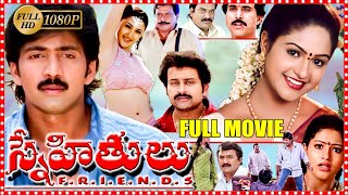 Snehithulu Telugu Full HD Movie | Naveen Vadde & Raasi Old Hit Love Comedy Drama Movie | MatineeShow