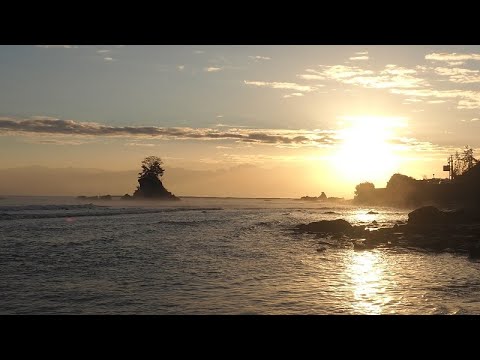 2023 12 4　雨晴海岸timelapse