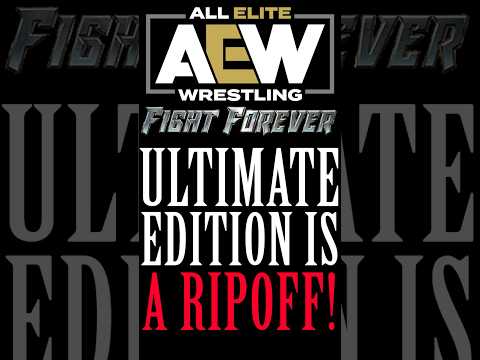 Why AEW Fight Forever Is A Ripoff