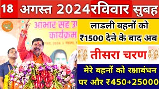 ladli behna yojana new update mp | लाडली बहना योजना बड़ी ऐलान बहनों को फिर तोहफ़ा । ladli behen yojana